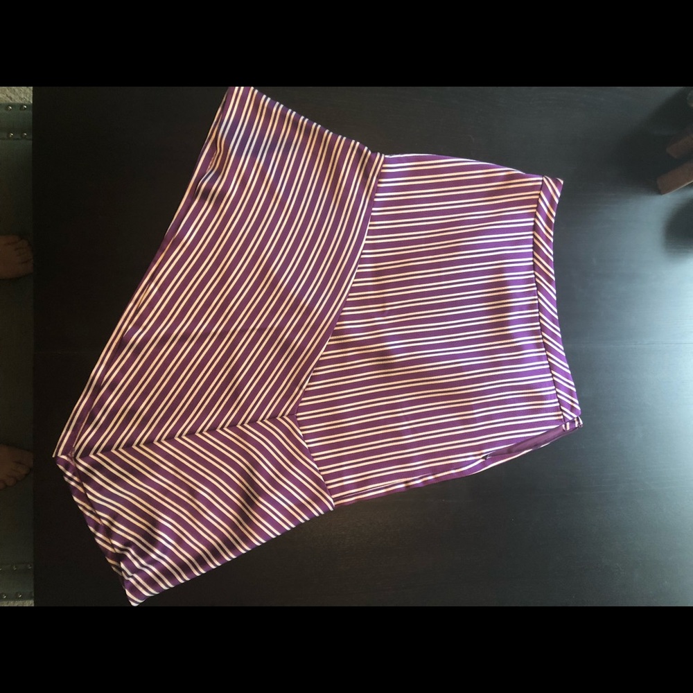Banana Republic silky asymmetrical skirt